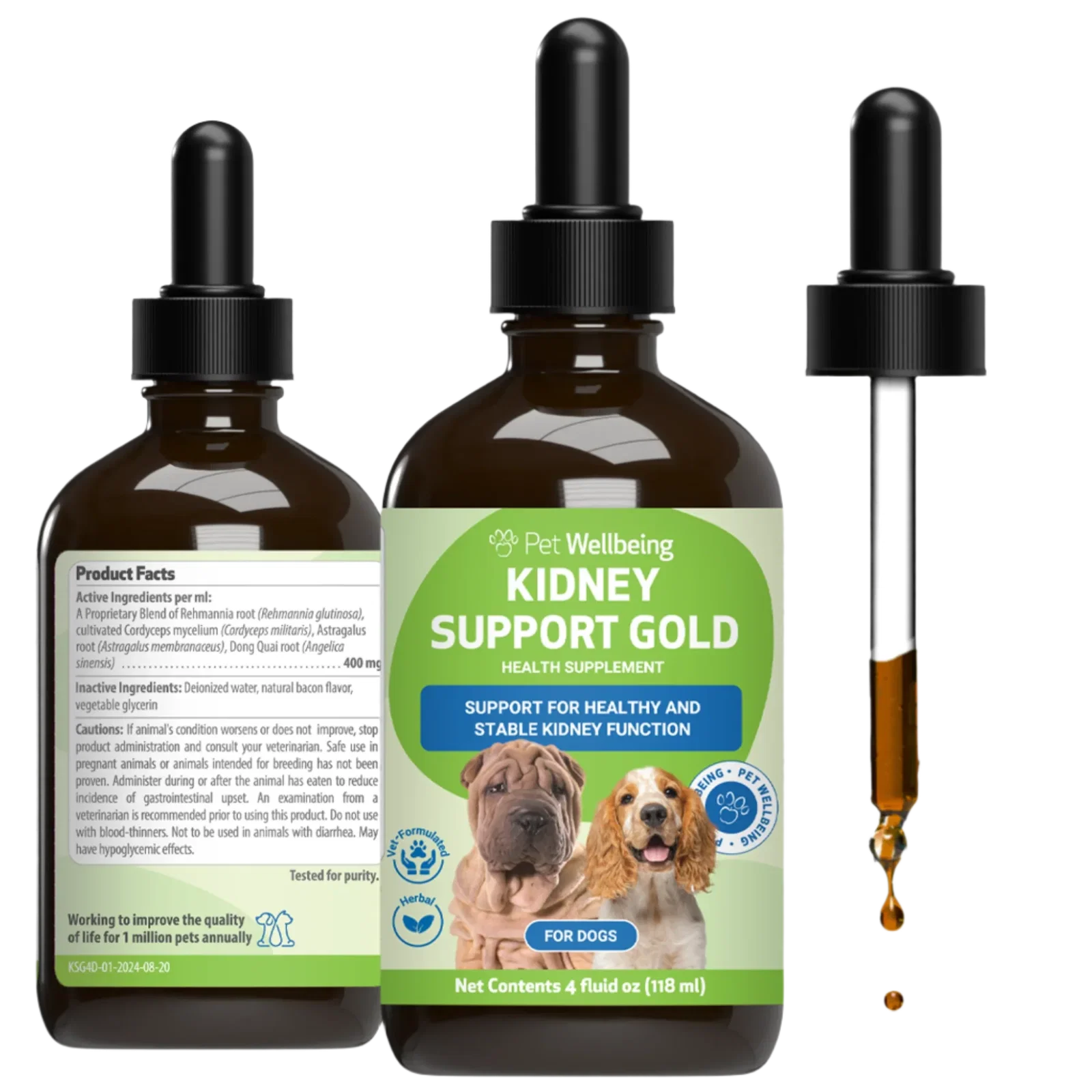 Image of Kidney Support Gold - for Healthy Kidney Function in Dogs