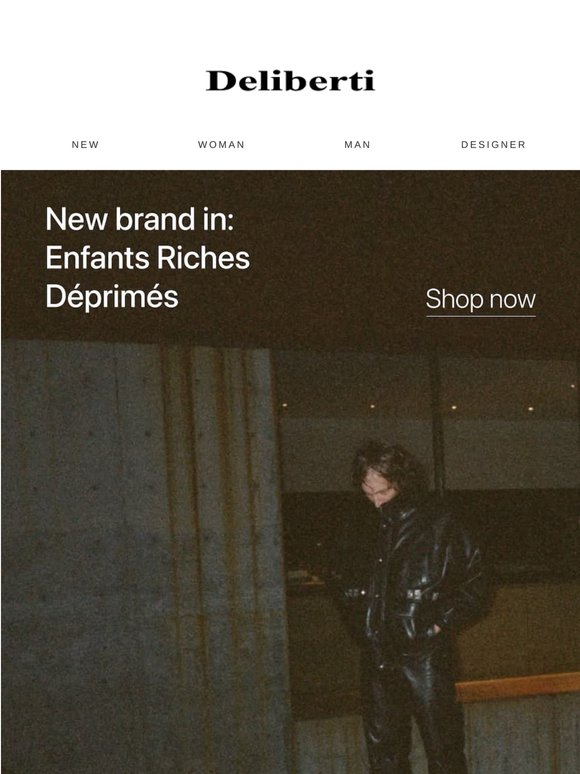 New brand in: Enfants Riches Déprimés, disponibile in boutique ed online