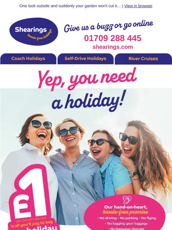 Has this weekend got you thinking? ☀️