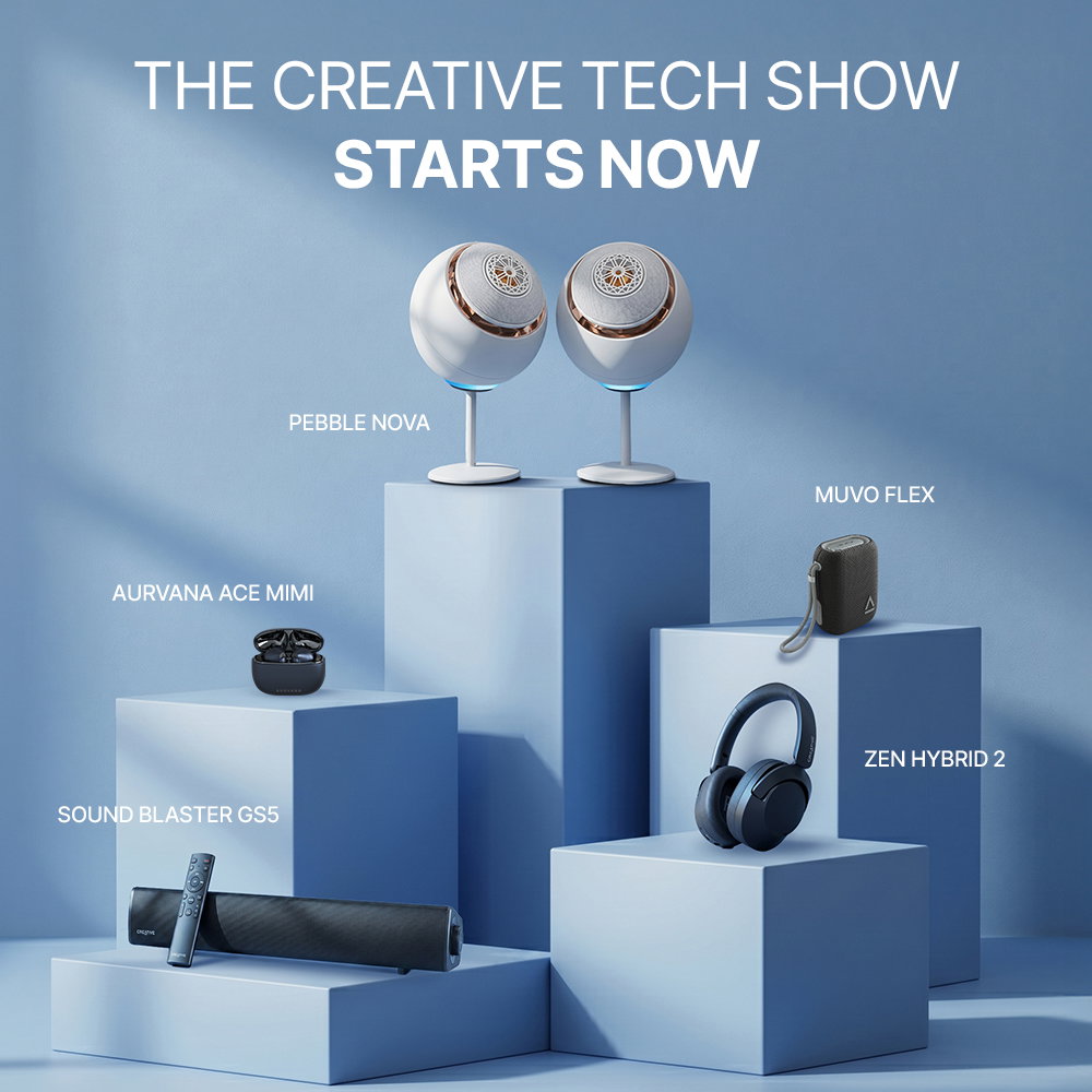The Creative Tech Show Starts Now