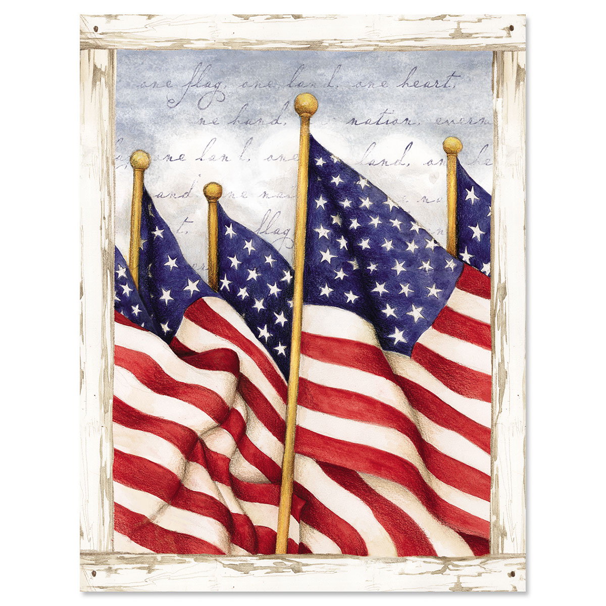 Image of Old Glory Note Cards