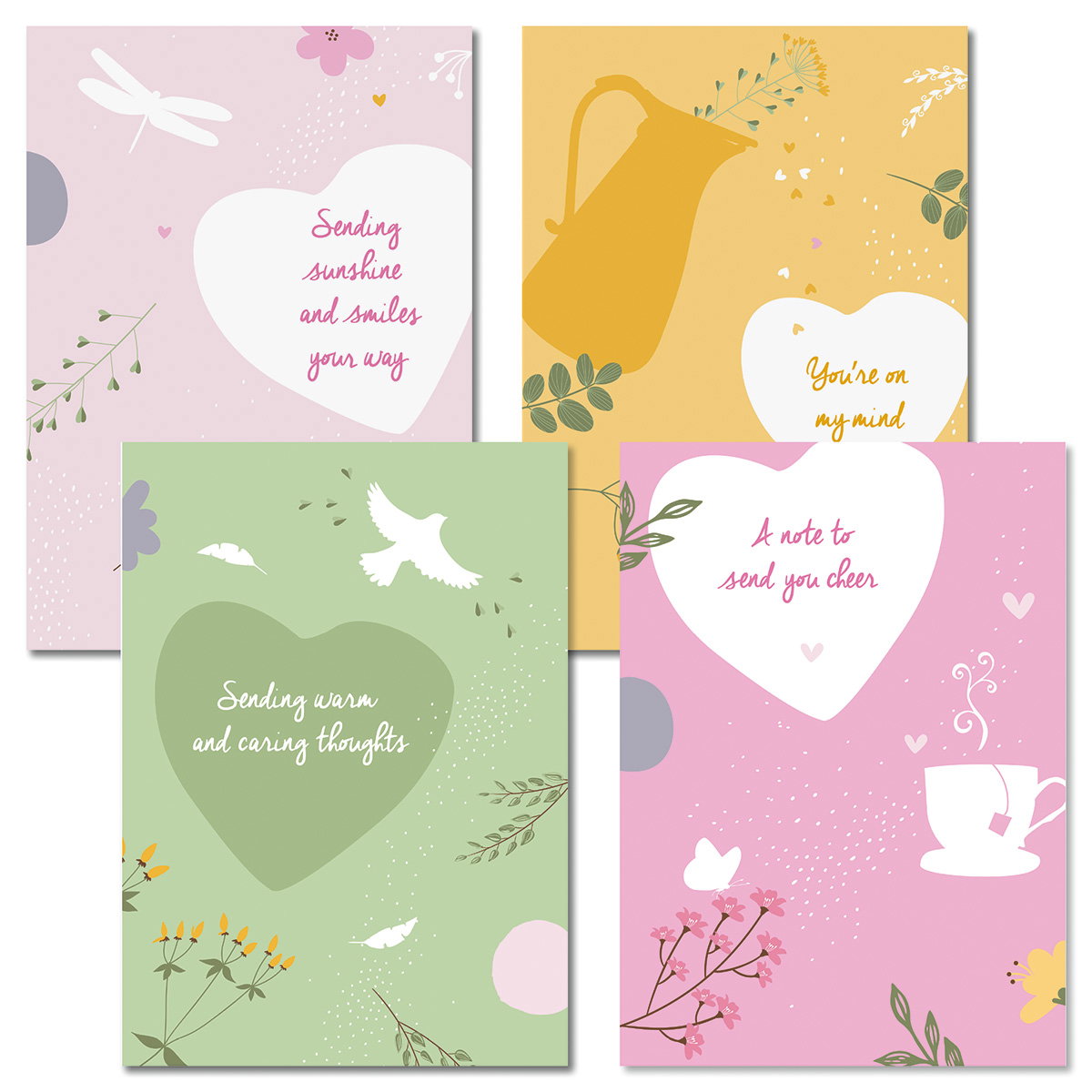 Image of Sunshine and Smiles Thinking of You Cards