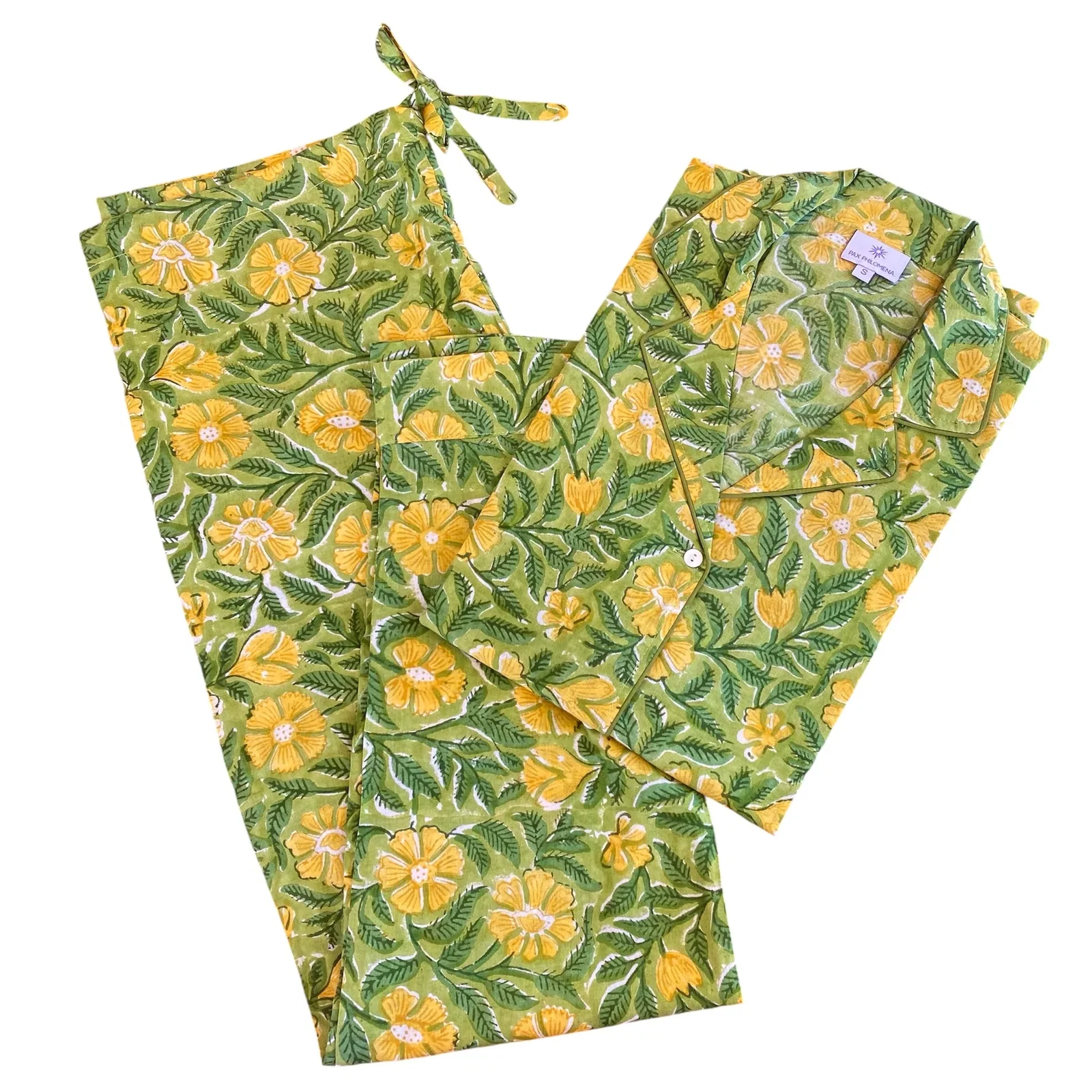 Image of Lima Limone Long Sleeve Pajamas