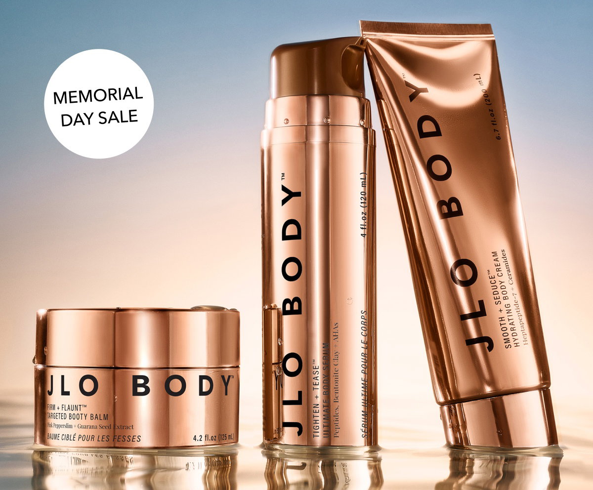 Memorial Day Sale - Jlo Body Firm + Flaunt Targeted Booty Balm