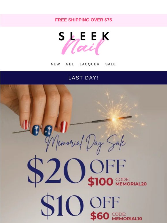 💙❤️ Last Day! Memorial Day Sale ends tonight