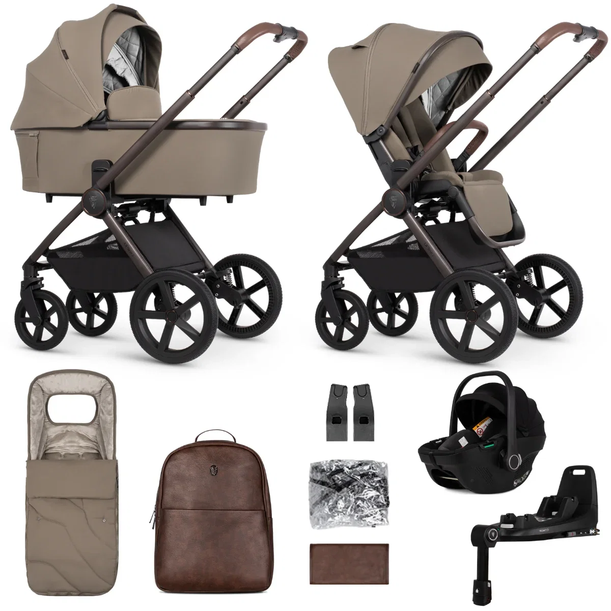 Image of Venicci Upline 2 Special Edition Travel System + 360 Base Bundle