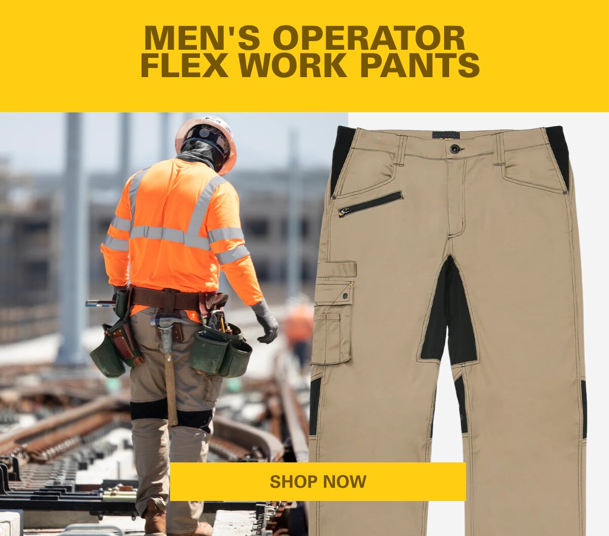 MEN'S OPERATOR FLEX WORK PANTS