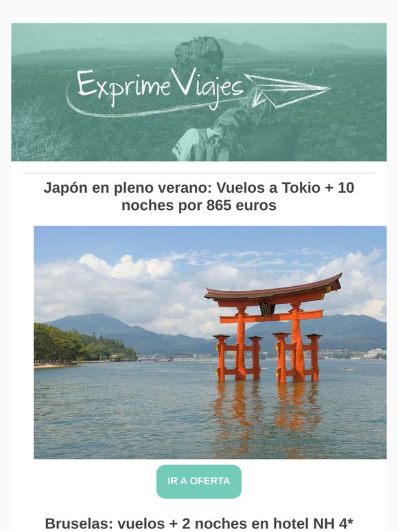 ✨ Japón en pleno verano: Vuelos a Tokio + 10 noches por 865 euros