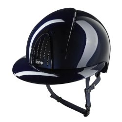 Image of Kep Italia Smart Nova Metal Polish Blu con visiera polo