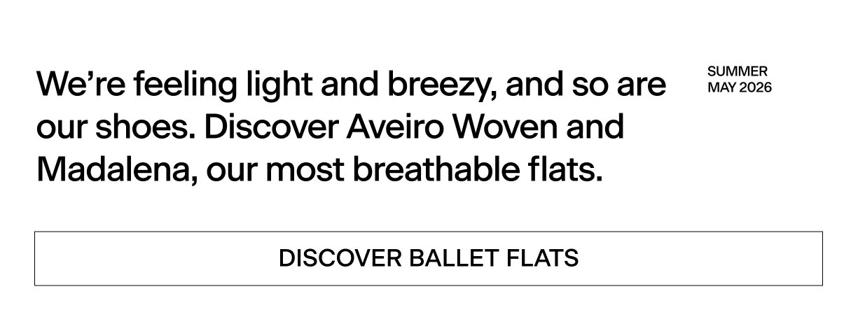 Discover our range of ballet flats