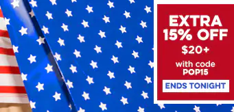 Extra 15% Off $20+ CLICK HERE