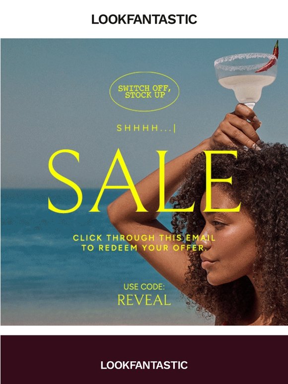 You're Invited to our Secret SALE