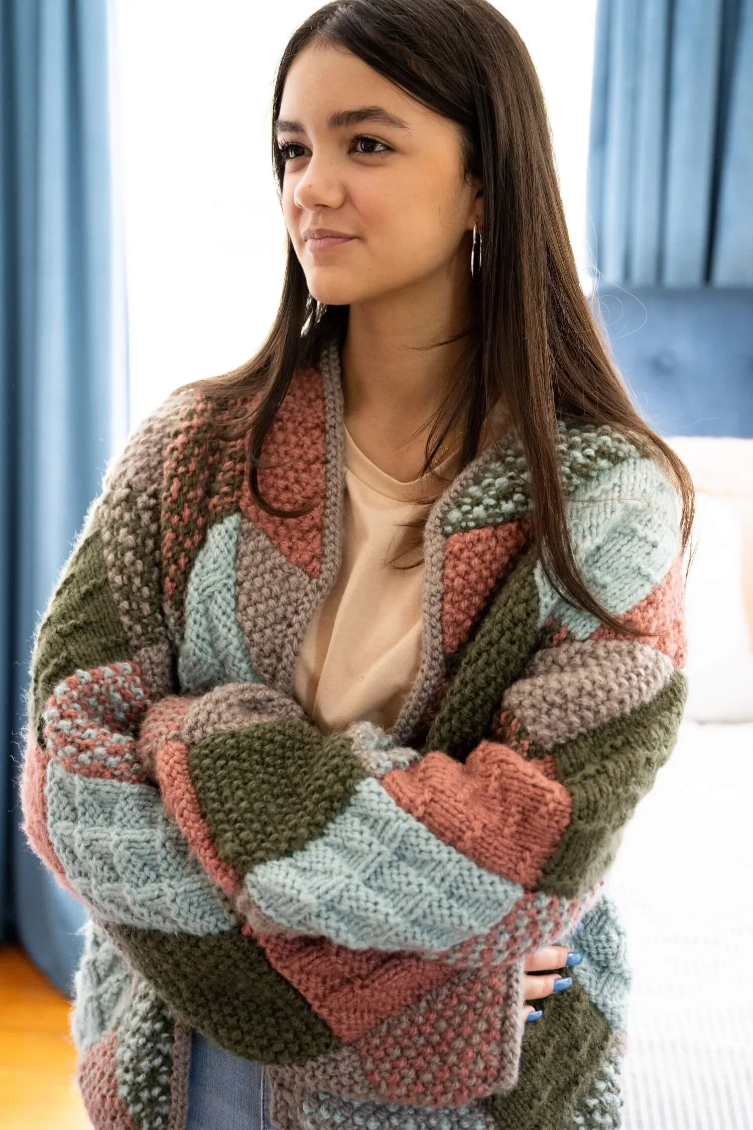 Image of Patchwork Jacket (Knit)