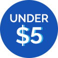 Under $5