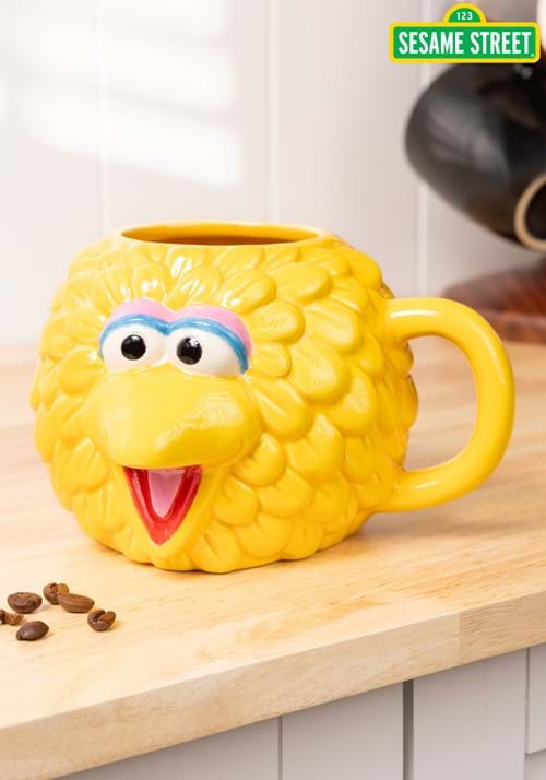 Sesame Street Big Bird Molded Head Mug