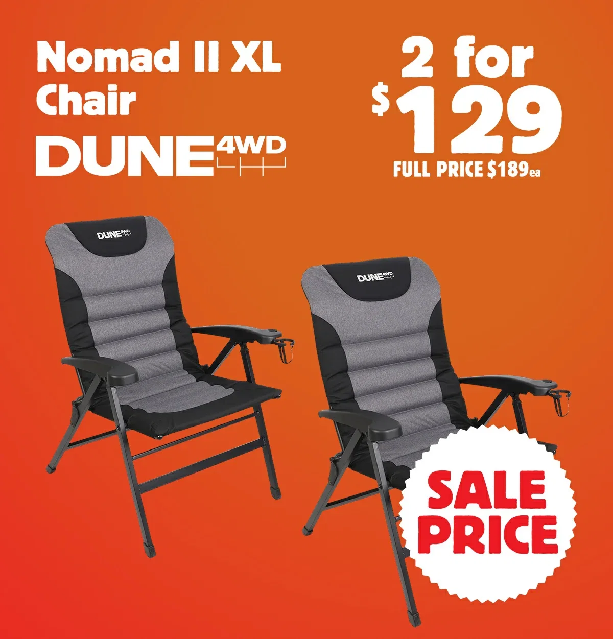 Nomad II XL Chair Dune