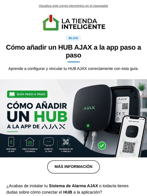 Añade correctamente tu HUB a la app de AJAX 🔥