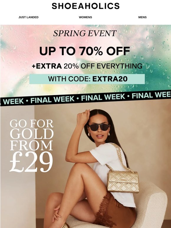 Go For Gold From £29 🥇