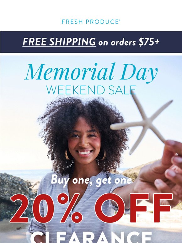 Memorial Day Deals are Waiting… 👀
