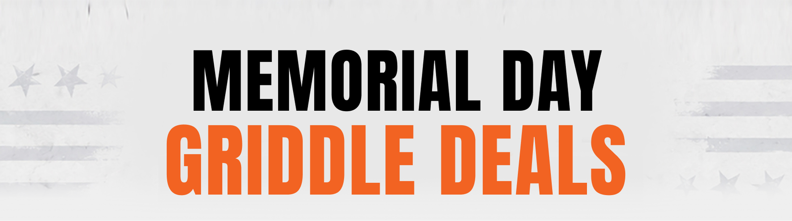 Memorial Day Griddle Deals