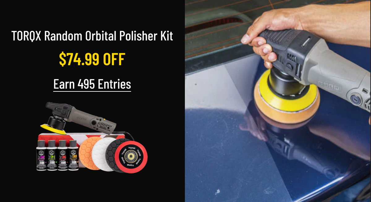 TORQX Random Orbital Polisher Kit