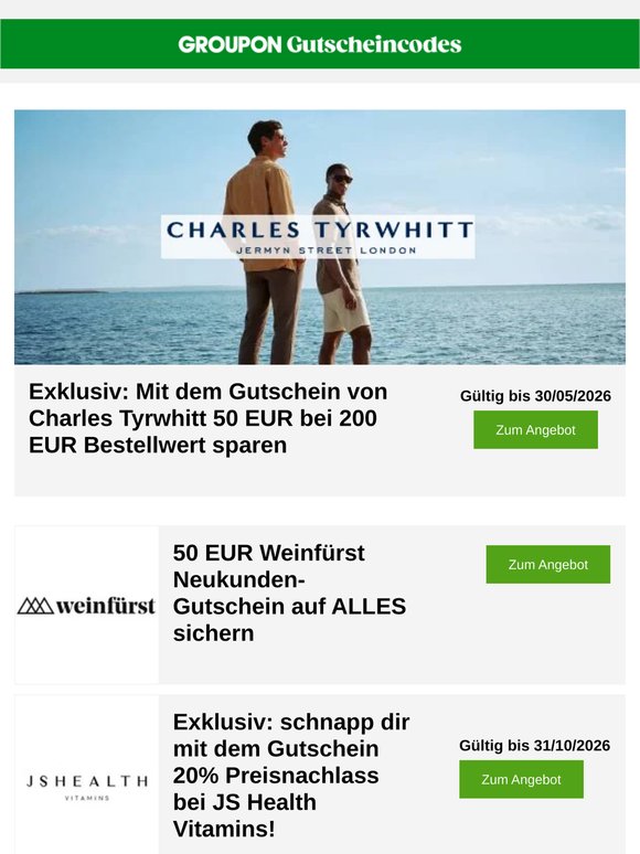 Weinfürst: €50 Exklusivcode - heute verfügbar!