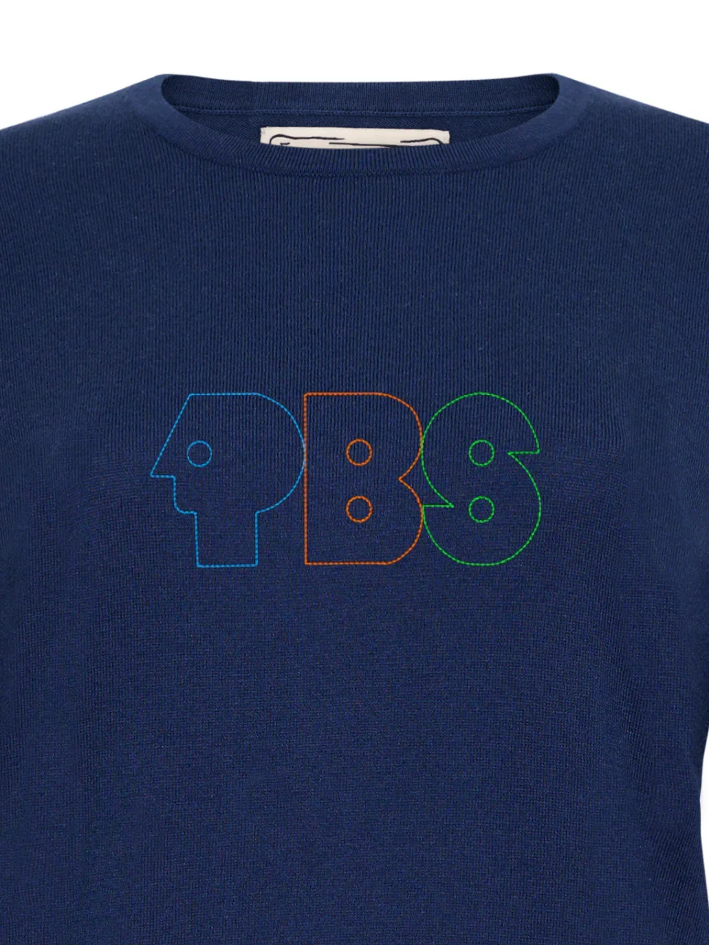 Image of "PBS retro logo" Mara Crewneck