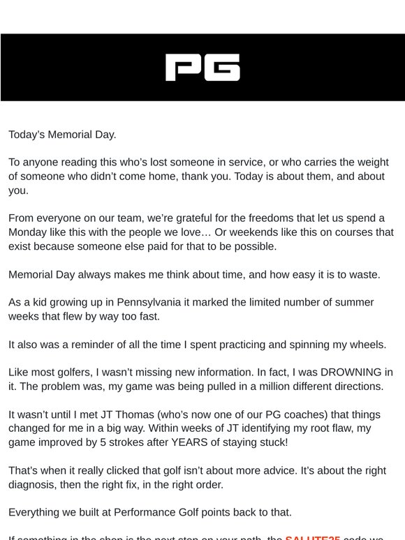 A Memorial Day note