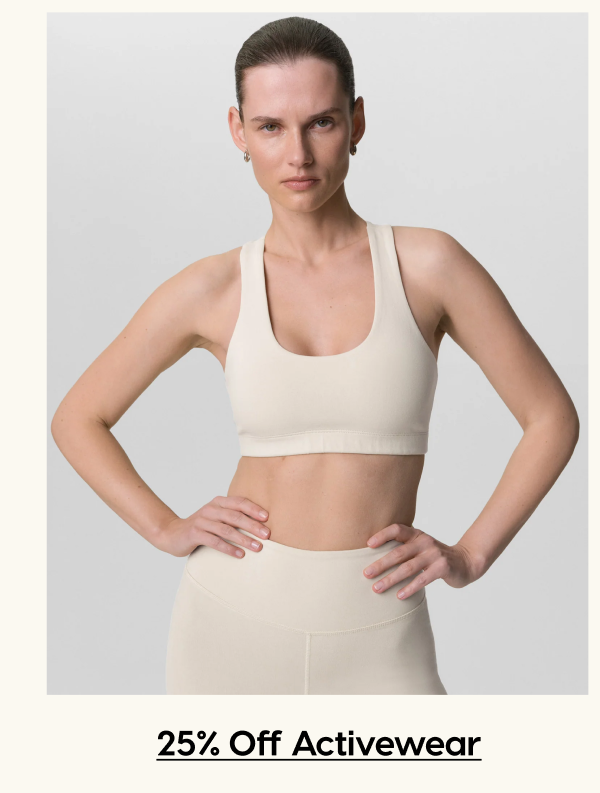 25% Off Activewear