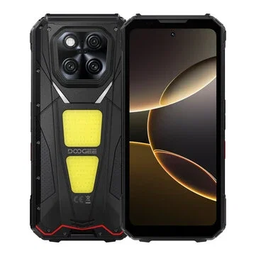 DOOGEE V Max LR 5G AI Laser Ranging Dual Camping Lights 20500mAh 36GB 512GB 200MP Triple Camera Night Vision 6.78 inch 120Hz Loud Speaker Android 15 Dimensity 7300 NFC IP68 IP69K Waterproof Rugged Smartphone