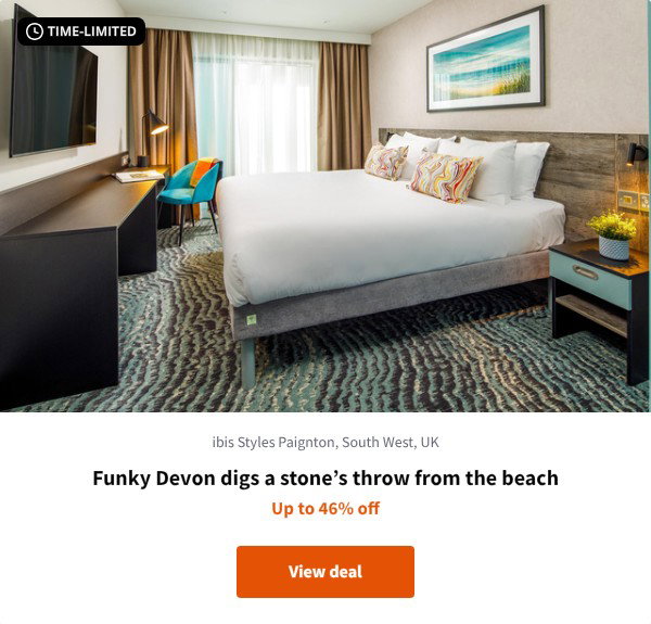 Funky Devon digs a stone%27s throw from the beach