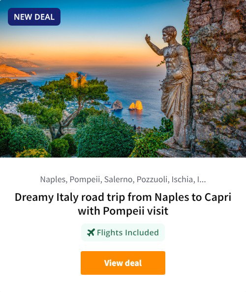 Dreamy Italy road trip from Naples to Capri with Pompeii visit