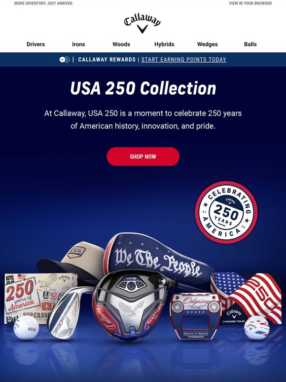 Celebrate Memorial Day With Our USA 250 Collection