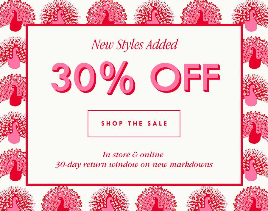 New Styles Added to Sale