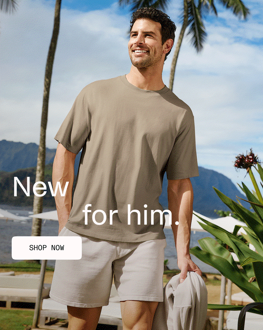 New for him.