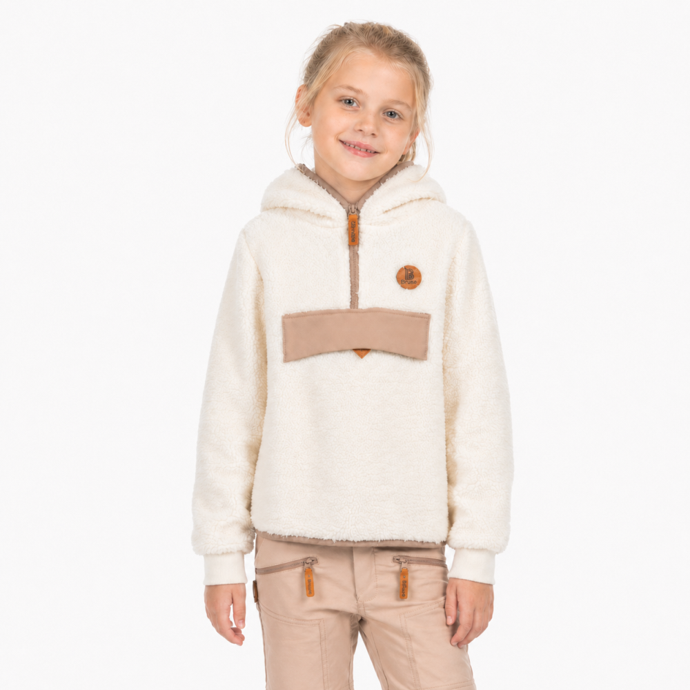 Image of Bruse Teddyfleece Genser, Selskjer, Off White