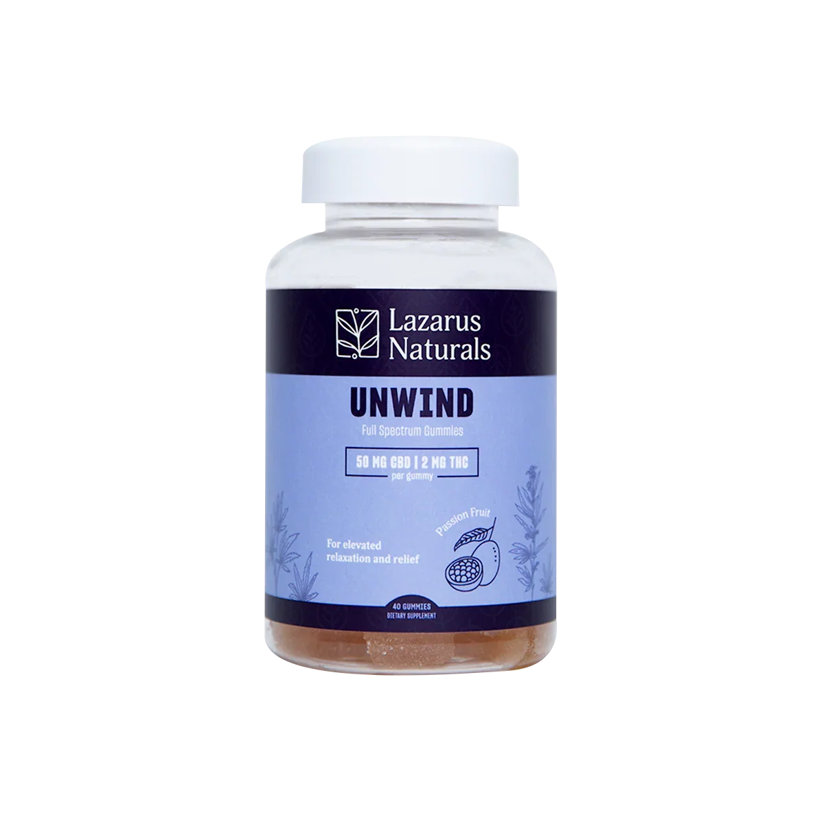 Image of CBD+THC GUMMIES, UNWIND