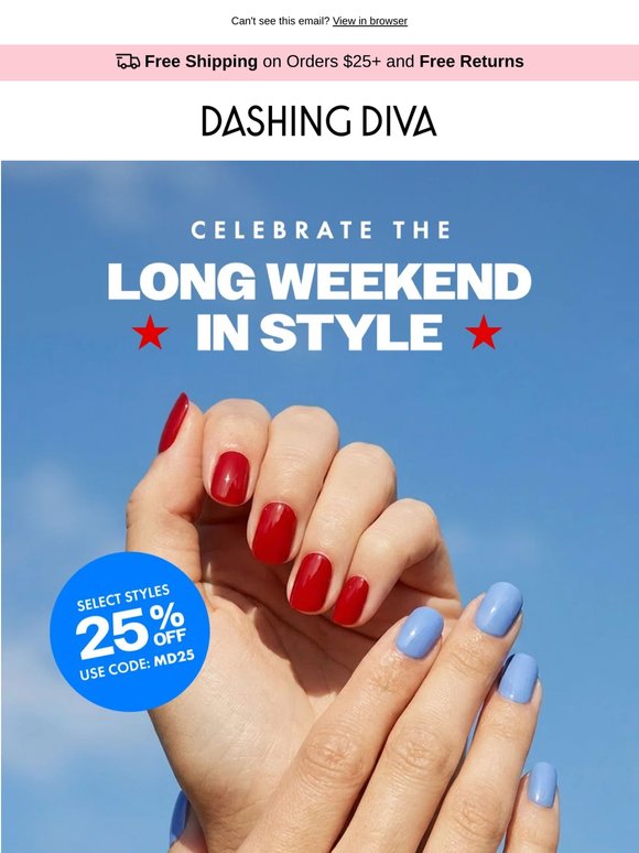 LAST DAY for 25% off!