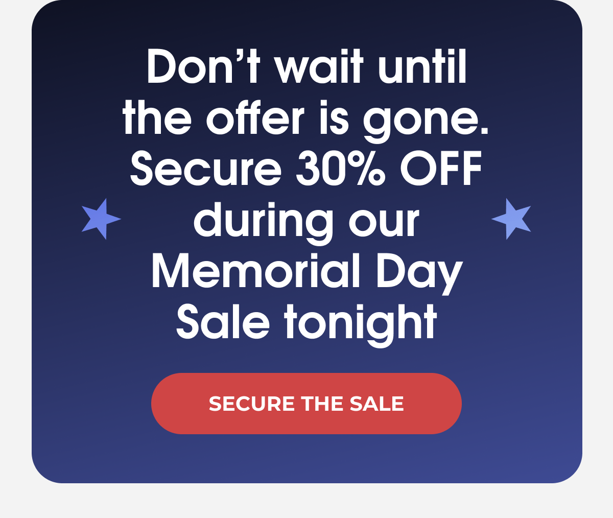 SECURE THE SALE