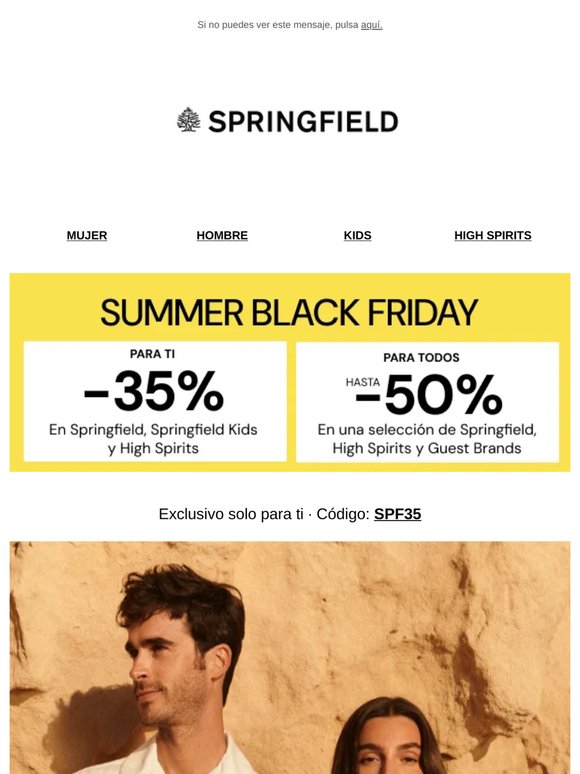 💥 ¡Hasta -50%! Summer Black Friday 💥 y -35% EXCLUSIVO en lo demás