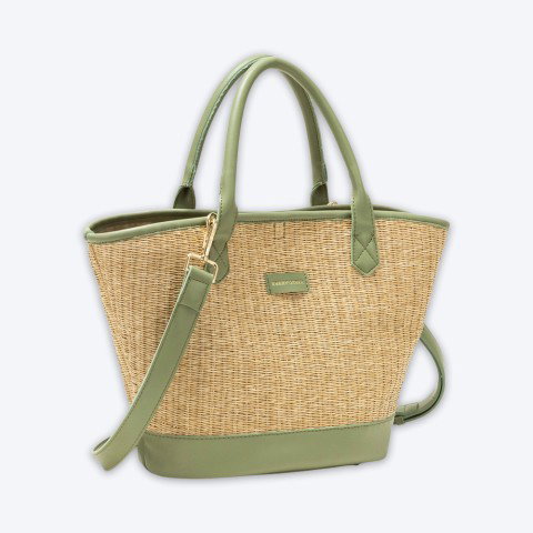 Ladies Straw Grab Bag