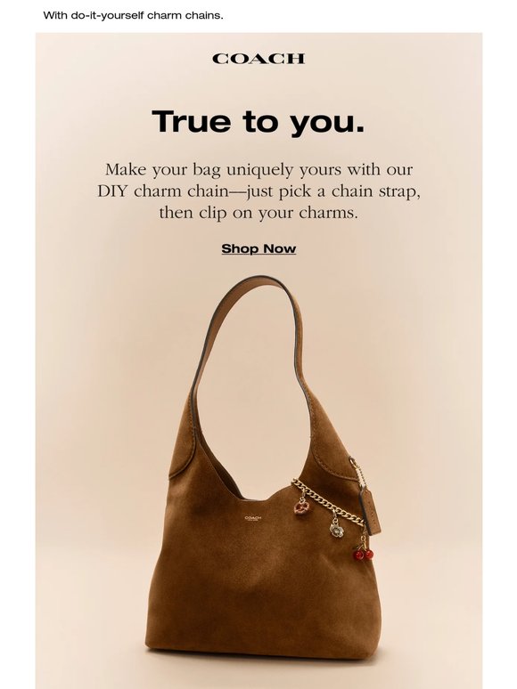 Personalize your bag. 🍒 🥨 🌼