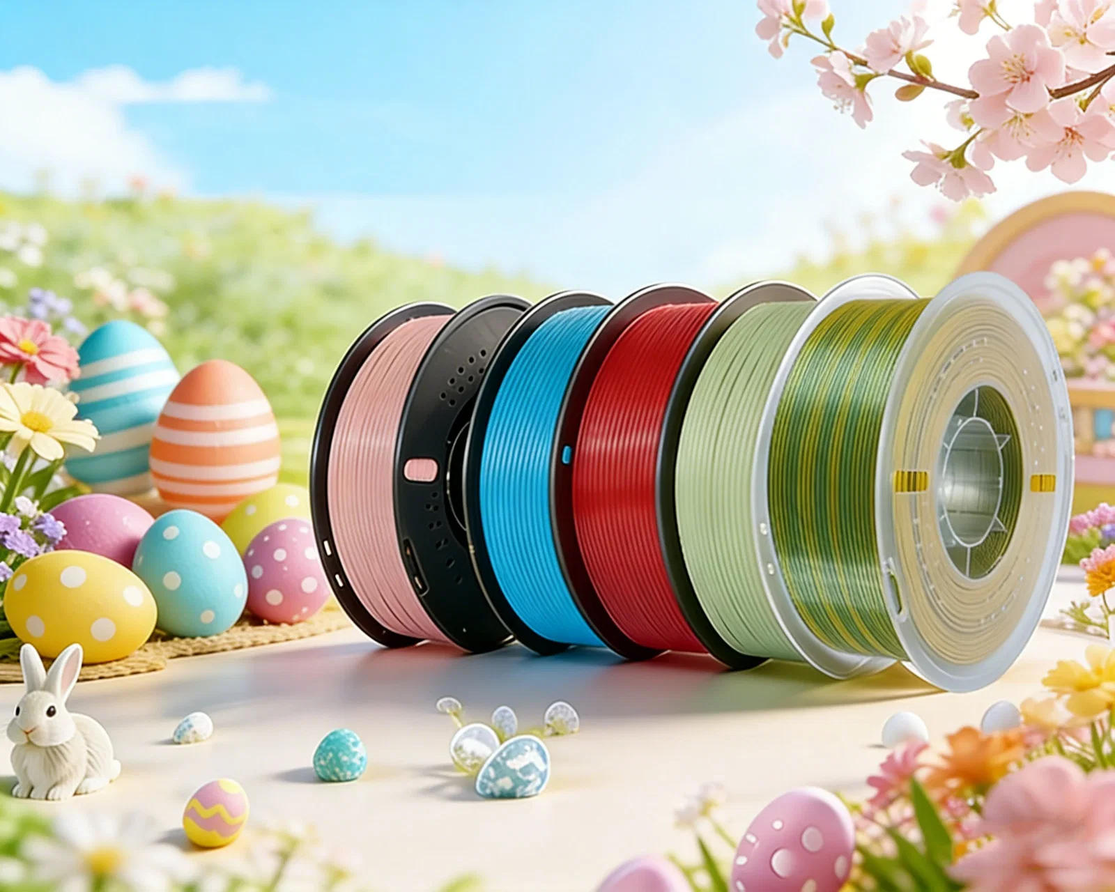 3D Printed Spring Decor - Final Clearance