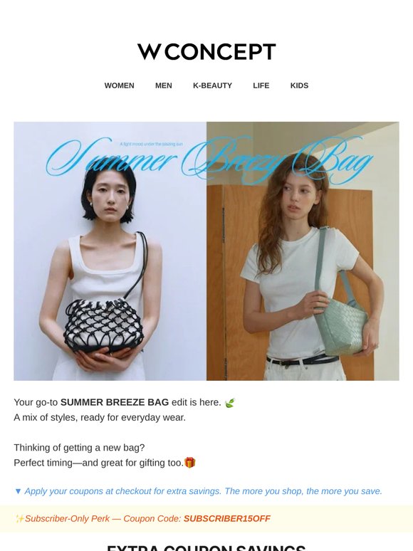 Summer Breeze Bag Edit 🍃 All Styles in One Place