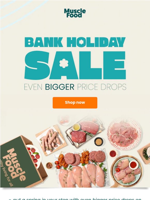 Even BIGGER Bank Holiday Price Drops⬇️