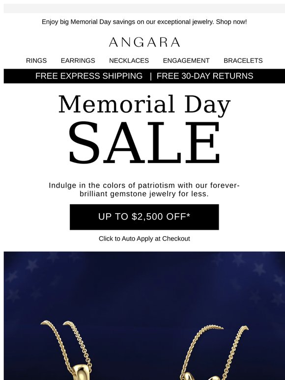 Memorial Day Sale: Get Up to $2,500 Off*💰