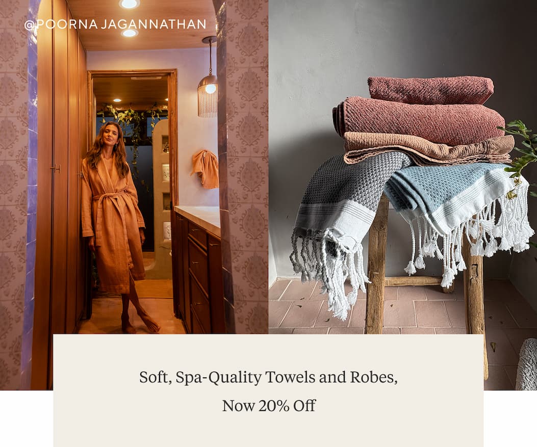 Soft, Spa-Quality Towels and Robes, Now 20% Off 
