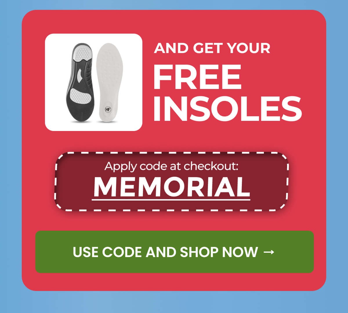 Apply code at checkout: MEMORIAL