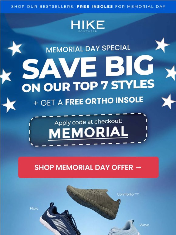A small Memorial Day thank-you…