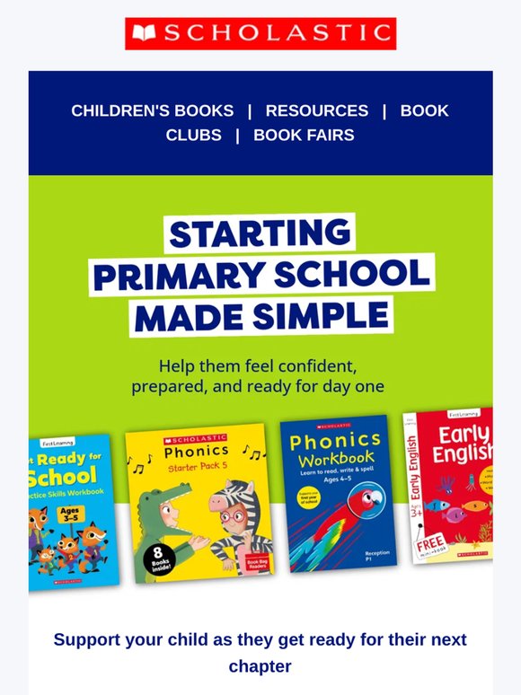 Make the transition to primary school easier 🍎